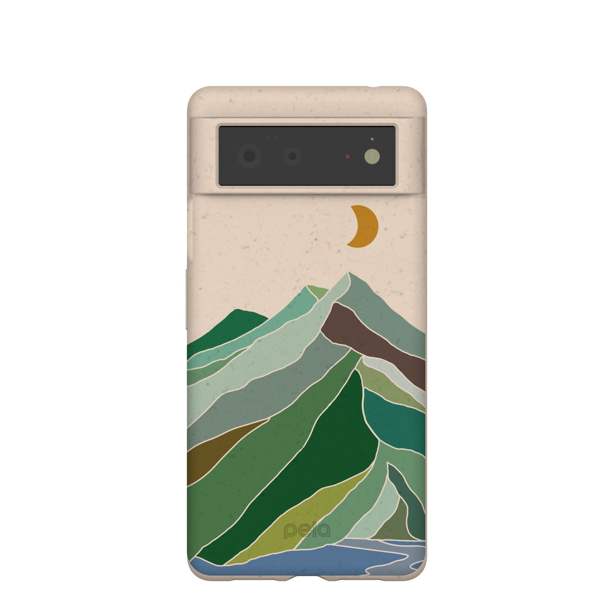 Seashell Mountain Sketch Google Pixel 6 Case For Cheap