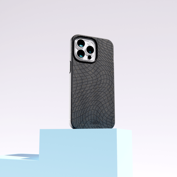 Black Mesh Flex iPhone 14 Pro Case For Discount - Image 2