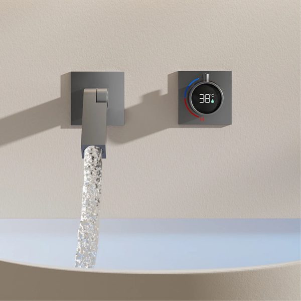 Advanced Water Temperature Regulator Digital Minimalist Adjustable Faucet For Discount - Image 2
