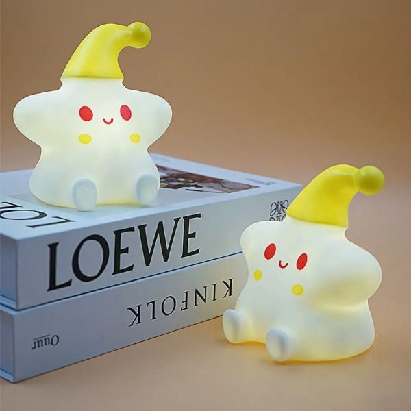 Happy Little Star LED Silicone Night Lamp on Sale - Image 3