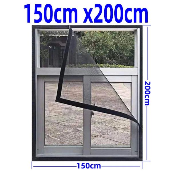 Adjustable Invisible Anti-Mosquito Washable Window Net Online - Image 5