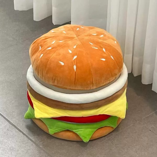 Hamburger Ottoman Space Organizer Chair For Cheap - Image 4