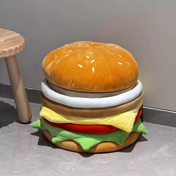 Hamburger Ottoman Space Organizer Chair For Cheap