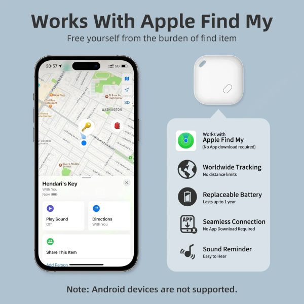 Secure Tag Mini GPS Anti Lost Bluetooth Tracker For Discount - Image 2