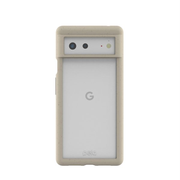 Clear Google Pixel 6 Case with London Fog Ridge Fashion